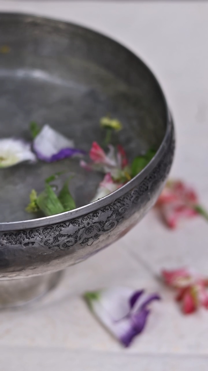 جام نقش آب مسی