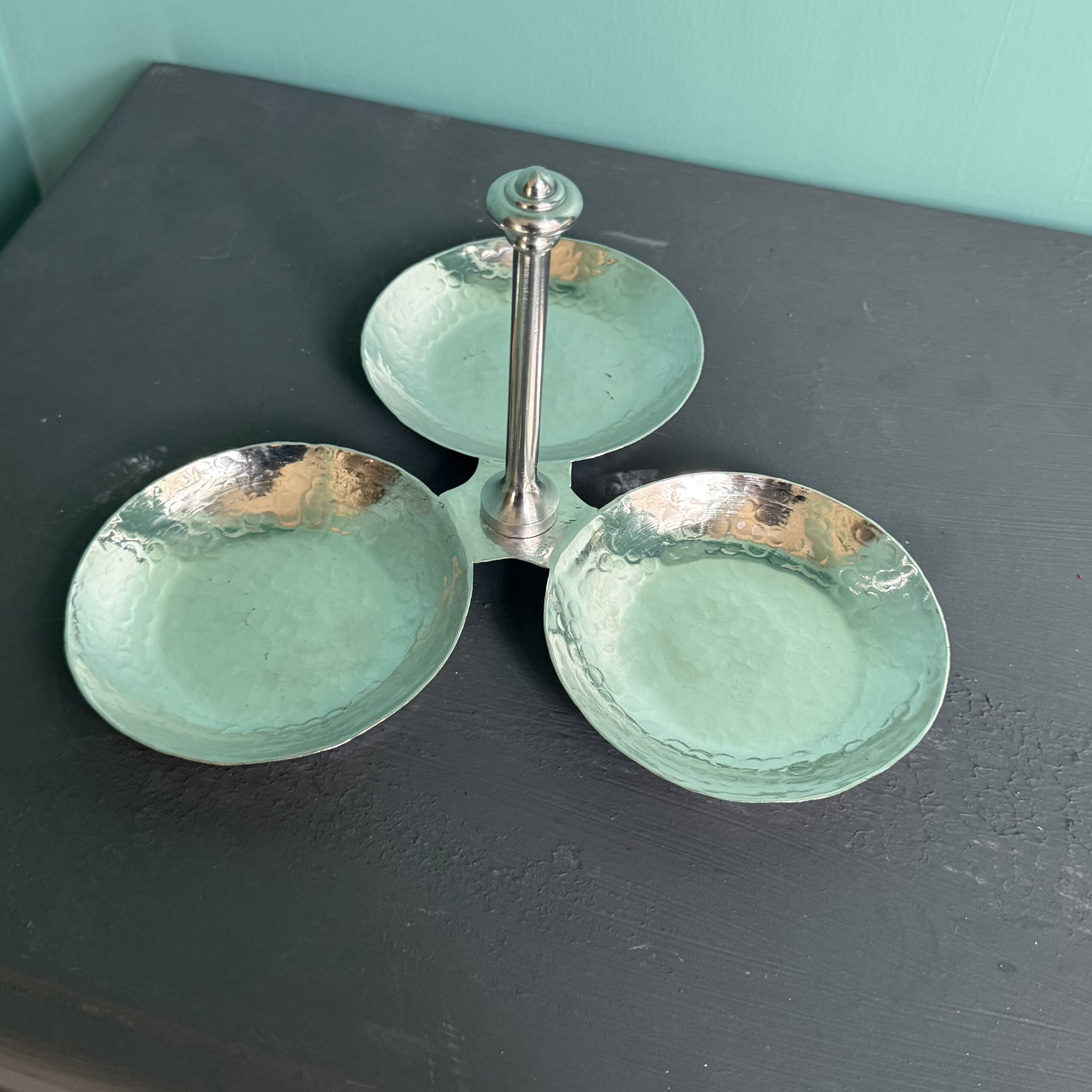 اردو خوری و رولت خوری  اردوخوری مسی دسته دار 